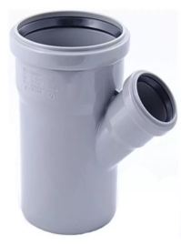 Тройник канализационный переходной 90-50 45° Ostendorf 